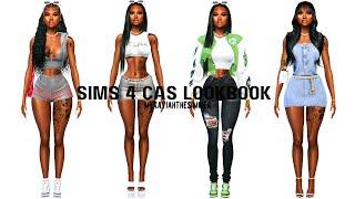 Sims 4 Female CAS Urban Lookbook Part 2 | CC Links