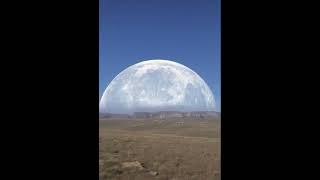 It can only be seen at the North Pole.Glory be to the most graceful of the heavens and the earth