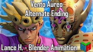 Vento Aureo Alternate Ending - Jojo Fan Animation [BLENDER]