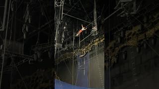 Crazy jump  #circus #трюки #flyingtrapeze #цирк #flip #acrobatics #jump