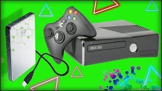 Как включить жесткий диск внешний для Xbox 360