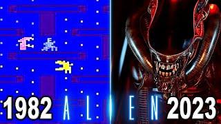 Alien Video Games Evolution [1982-2023]