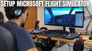 Mi Setup para los simuladores de aviación! #thrustmaster #logitech #microsoftflightsimulator2020