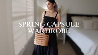 TIMELESS SPRING CAPSULE WARDROBE- 30 pieces 100 outfit ideas | The Allure Edition