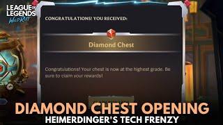 Diamond Skin Chest Opening | Heimerdinger's Tech Frenzy Event | Wild Rift