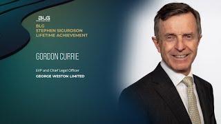 2023 CGCA Lifetime Achievement Award Recipient - Gordon Currie, George Weston Limited