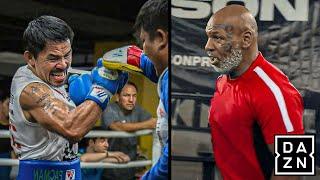 Mike Tyson SHOCKED Manny Pacquiao HAMMERS Speed Training At 46 YEARS OLD