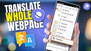 How To Translate a Whole Webpage In Samsung Internet | Change Language Of Your Webpage