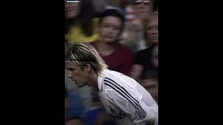 When Beckham Assisted Roberto Carlos 