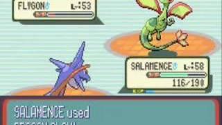 Pokemon Sapphire - Battle Vs. Elite Four Drake