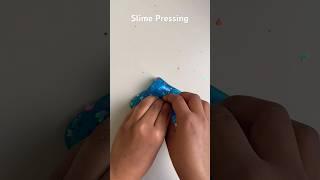 Slime Pressing Satisfying Video Part 9 #satisfying #slime #asmr #uk #shorts