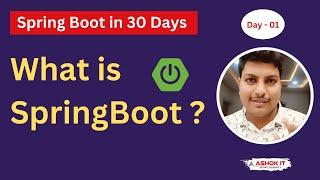 Day -1 : What is Spring Boot | Spring Boot in 30 Days