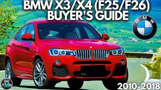 Used BMW X3 buyers guide review (2010-2018) Reliability and known faults (X3 F25 and X4 F26)