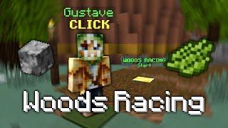 Hypixel SkyBlock how to do Woods Racing in under 18 seconds - Wolf Paw / Silky Lichen (0.7.4 Update)