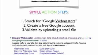 What is Google Webmaster Tools?