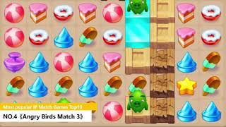 Most Popular IP Match 3 Games Top10 For Android & iOS