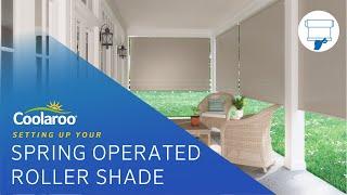 Coolaroo Spring Operated Roller Shades - Assembly Guide