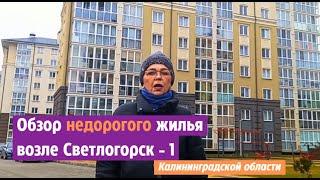 Обзор недорогого жилья возле Светлогорск-1 Калининградской области.