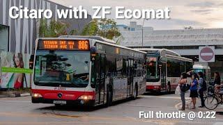 ZF Ecomat Howl - Mercedes Benz Citaro with ZF 6HP 592C (SMB136C on Service 855)