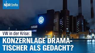 VW am Abgrund? Konzernchef Blume warnt vor Sanierungsfall und fordert harte Einschnitte | NDR Info