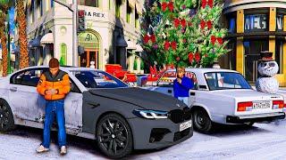 ОПЕРСКАЯ ЕЗДА В GTA 5 - ПАРНЫЙ ДРИФТ НА СЕМЕРКЕ УРБАН И ПЕРЕОДЕТОЙ BMW M5! СУЕТА В ГОРОДЕ! ВОТЕР