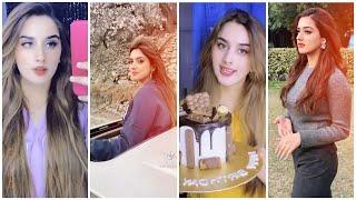 Jannat Mirza and Alishba Anjum latest tiktok videos 