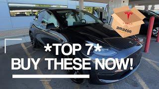 2024 Tesla Model Y Top 7 Day One Amazon Accessories