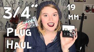 3/4" (19 mm) Plug Collection/Haul - Plugs by Emma & Love Kills Boutique