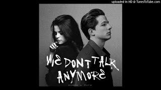 We don't talk anymore- Charlie Puth ft Selena Gomez Bass Boosted