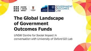 Webinar: The Global Landscape of Government Outcomes Funds