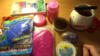 ASMR: Баловство со слаймом / шепот / слайм / whisper / slime