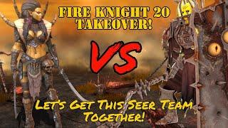 Fixing Fire Knight 20 Seer Team! Raid Shadow Legends