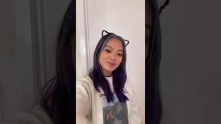 kitty cat ears hair tutorial!!! #cutehairstyle #kittyears #hairtutorial