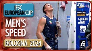 IFSC European Cup | Men's | Speed Finals | Bologna | 2024