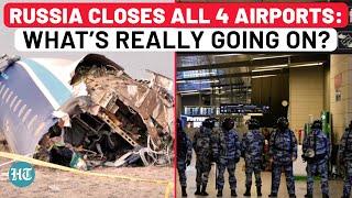 Sky Over Moscow Darkens: Russia Closes 5 Airports | Unexplained Shutdowns Spark Panic | Ukraine War