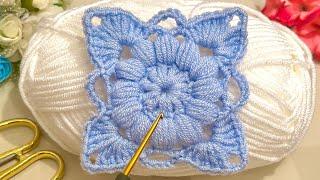 How to Crochet a Granny Square for beginners/ Easy Crochet Pattern, Free Crochet tutorial