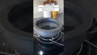 This Works- ClayPot Over GlassTop CookTop, How To Place It- No More Cracking.