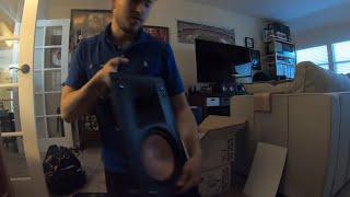 Unboxing Klipsch PRO-180RPW in wall Reference Premiere Speaker