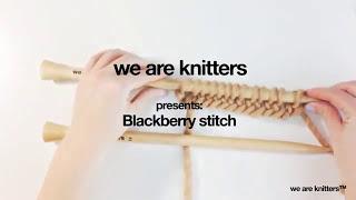 How to knit popcorn stitch - WE ARE KNITTERS