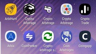 13 FREE MOBILE APPS FOR CRYPTO ARBITRAGE TRADING #cryptocurrency #binance #trading #money #arbitrage