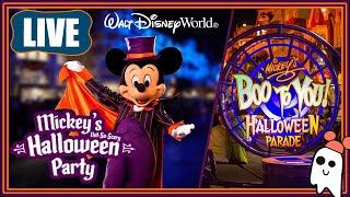 Live: Friday at Mickey's Not-So-Scary Halloween Party - Magic Kingdom - Disney World Livestream