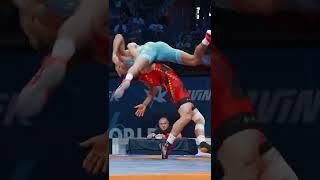 Biggest throws from World Champ Akzhol MAKHMUDOV (KGZ) #shorts