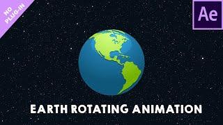 QUICK MOTION GRAPHIC EARTH ROTATION AFTER EFFECTS TUTORIAL