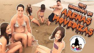 QUICKSAND Challenge on the beach || ADVENTURE IN THE GARMA LOBO FAMILY