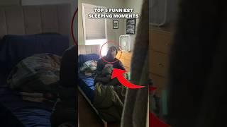 Top 5 Funniest Sleeping Moments! (Bro is Knocked Out )