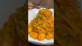Tomato and Prawn Linguine  #Shorts