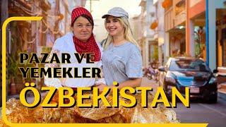 Özbekistan'ın EN İLGİNÇ Sokak Yemeklerini Deniyorum! Taşkent  Chorsu Bazaar!