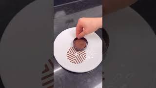 Step by Step Plating Chocolate Vanilla Dessert #titouanclaudet #cedricgrolet