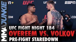 Alistair Overeem vs. Alexander Volkov final faceoff | UFC Fight Night 184