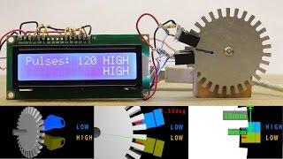 Rotary encoder - sensor arrangement